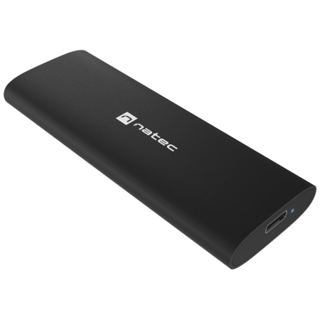 NATEC NKZ-2286 caja para disco duro externo Caja externa para unidad de estado sólido (SSD) Negro M.2