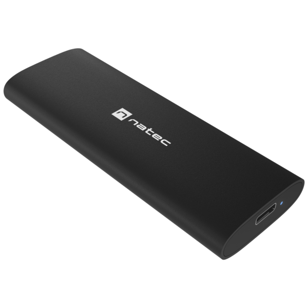 NATEC NKZ-2286 caja para disco duro externo Caja externa para unidad de estado sólido (SSD) Negro M.2