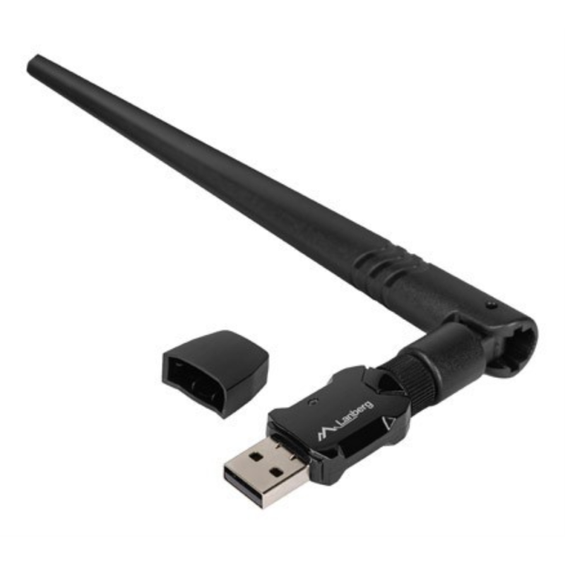 Lanberg NC-0900-WIE adaptador y tarjeta de red WLAN 600 Mbit/s