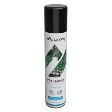 Lanberg AG-300FL-001 kit de limpieza para computadora Universal Espray para limpieza de equipos 300 ml