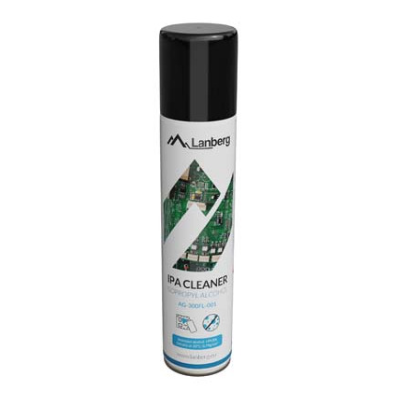 Lanberg AG-300FL-001 kit de limpieza para computadora Universal Espray para limpieza de equipos 300 ml