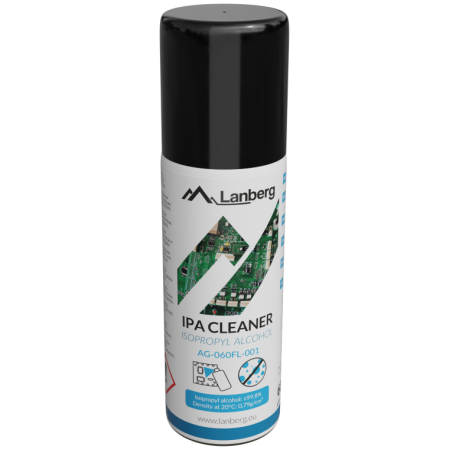 Lanberg AG-060FL-001 kit de limpieza para computadora Universal Espray para limpieza de equipos 60 ml
