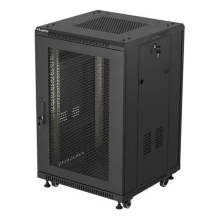 Lanberg FF01-6618-23B armario rack 18U Rack o bastidor independiente Negro