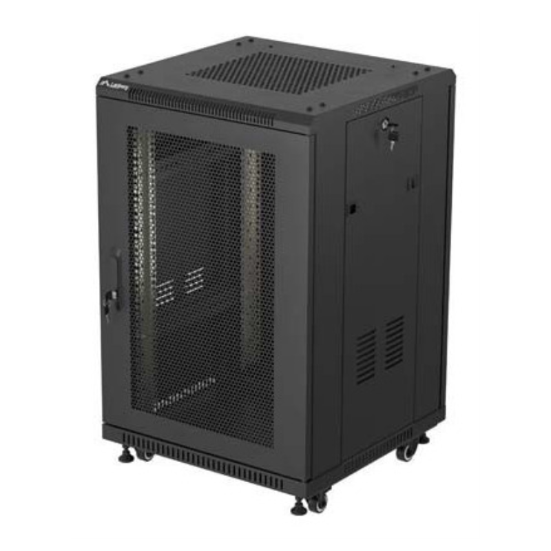 Lanberg FF01-6618-23B armario rack 18U Rack o bastidor independiente Negro