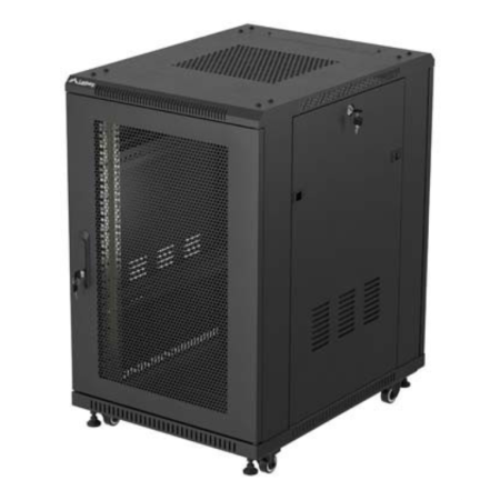 Lanberg FF01-6818-23B armario rack 18U Rack o bastidor independiente Negro