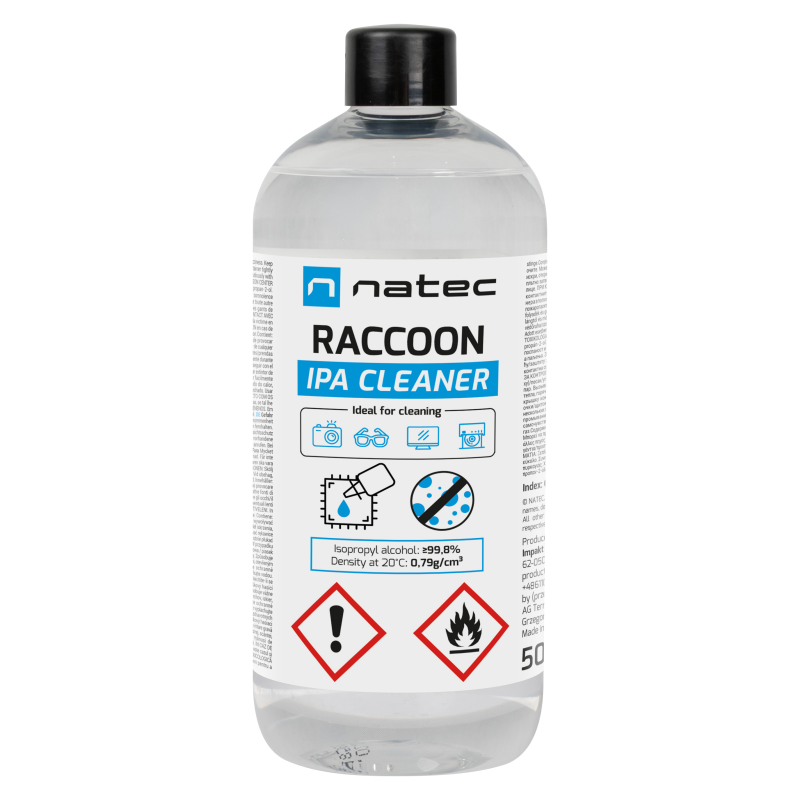 NATEC NSC-2453 kit de limpieza para computadora Universal Líquido para limpieza de equipos 500 ml
