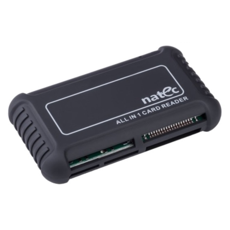 NATEC BEETLE lector de tarjeta USB 2.0 Negro