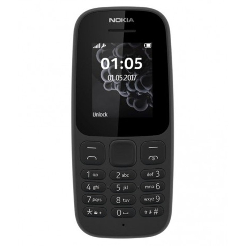 Nokia 105 2019 4th Edition DualSIM libre negro