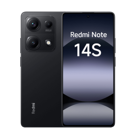 Xiaomi Redmi Note 14S 4G 8GB/256GB Negro Medianoche (Midnight Black) Dual SIM