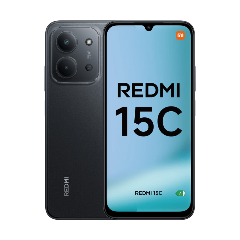 Xiaomi Redmi 15C 4G 8GB/256GB Negro (Midnight Gray) Dual SIM