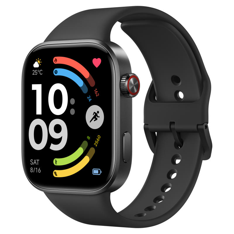 Xiaomi Watch 6 5,26 cm (2.07″) AMOLED 46 mm Digital 432 x 514 Pixeles Pantalla táctil Negro