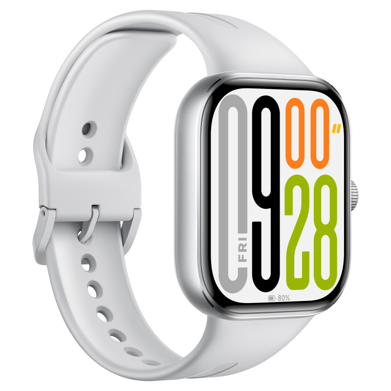 Xiaomi Watch 5 5,26 cm (2.07″) AMOLED 47.5 mm Digital 432 x 514 Pixeles Pantalla táctil Plata