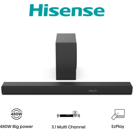 Hisense HS3100 Negro 3.1 canales 480 W