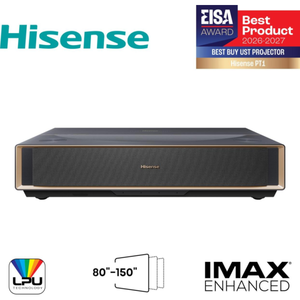 Hisense PT1 Proyector de alcance ultracorto UHD 4K (3840x2160) 3D Negro