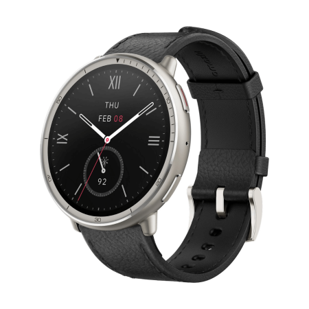 Amazfit Active 2 (Round) 44mm GPS Versión Premium Cuero Negro