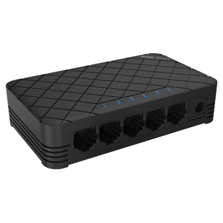 Ruijie Networks RG-ES05 switch No administrado Fast Ethernet (10/100) Negro