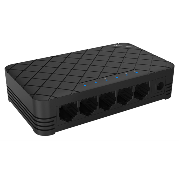 Ruijie Networks RG-ES05 switch No administrado Fast Ethernet (10/100) Negro