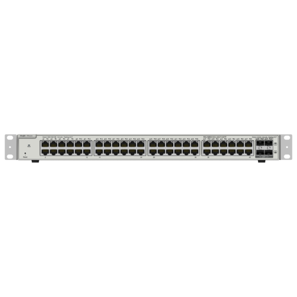 Ruijie Networks RG-NBS5100-48GT4SFP switch Gestionado L3 Gigabit Ethernet (10/100/1000) Negro