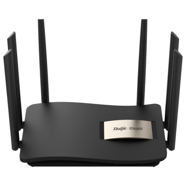 Ruijie Networks RG-EW1200G PRO router inalámbrico Gigabit Ethernet Doble banda (2,4 GHz / 5 GHz) Negro