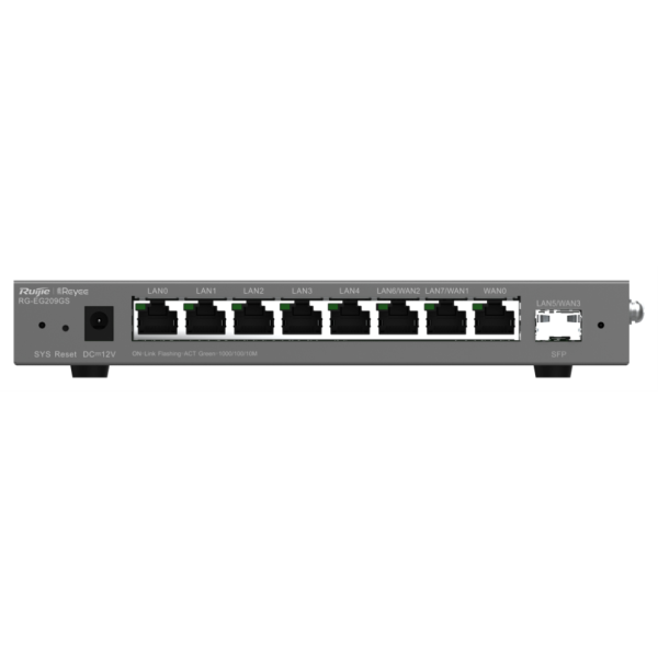 Ruijie Networks RG-EG209GS router Gigabit Ethernet Gris