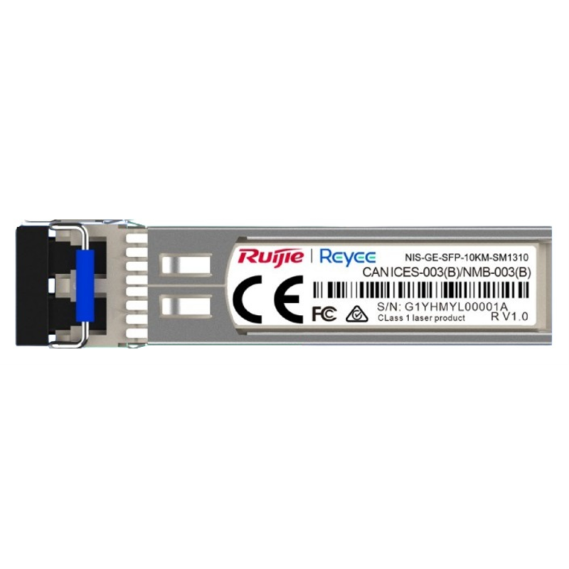 Ruijie Networks NIS-GE-SFP-10KM-SM1310 red modulo transceptor Fibra óptica 1000 Mbit/s 1310 nm