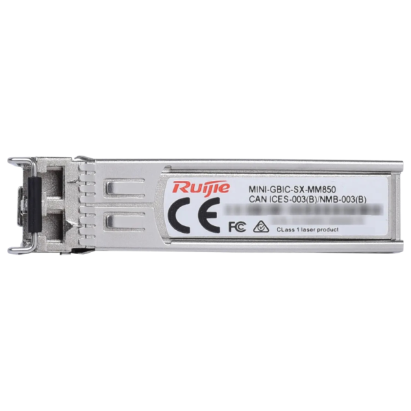 Ruijie Networks RG-MINI-GBIC-SXMM850 red modulo transceptor Fibra óptica 1000 Mbit/s SFP 850 nm