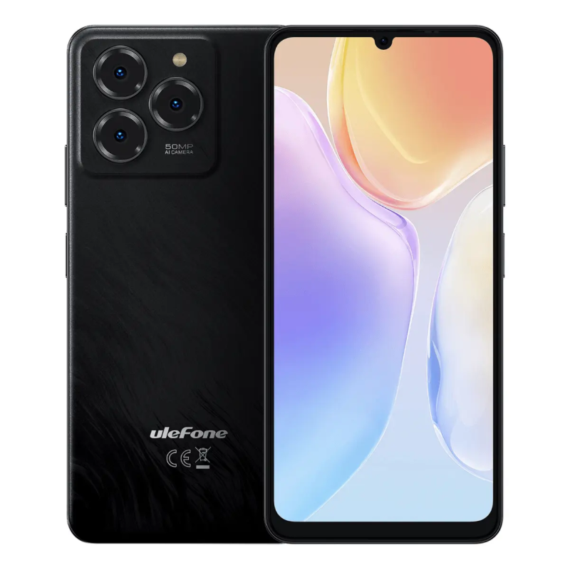 Ulefone Note 20 Pro 4G 4GB/256GB Negro (Satin Black) Dual SIM