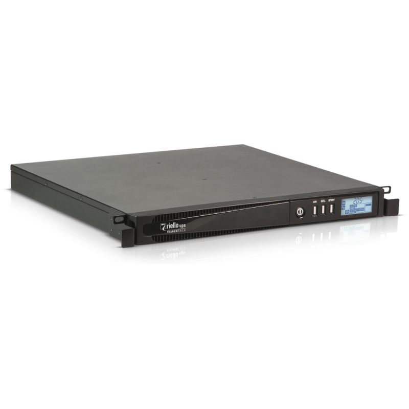 Riello Vision Rack sistema de alimentación ininterrumpida (UPS) 1,1 kVA 800 W 4 salidas AC