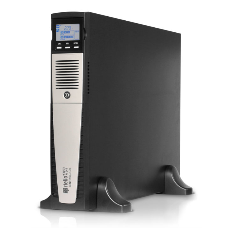 Riello Sentinel Dual sistema de alimentación ininterrumpida (UPS) 1,5 kVA 1350 W 8 salidas AC