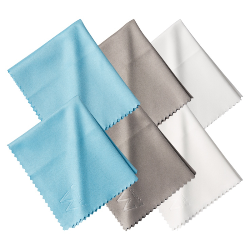 Ewent EW5635 trapo para limpiar Microfibra Azul, Gris, Blanco 6 pieza(s)