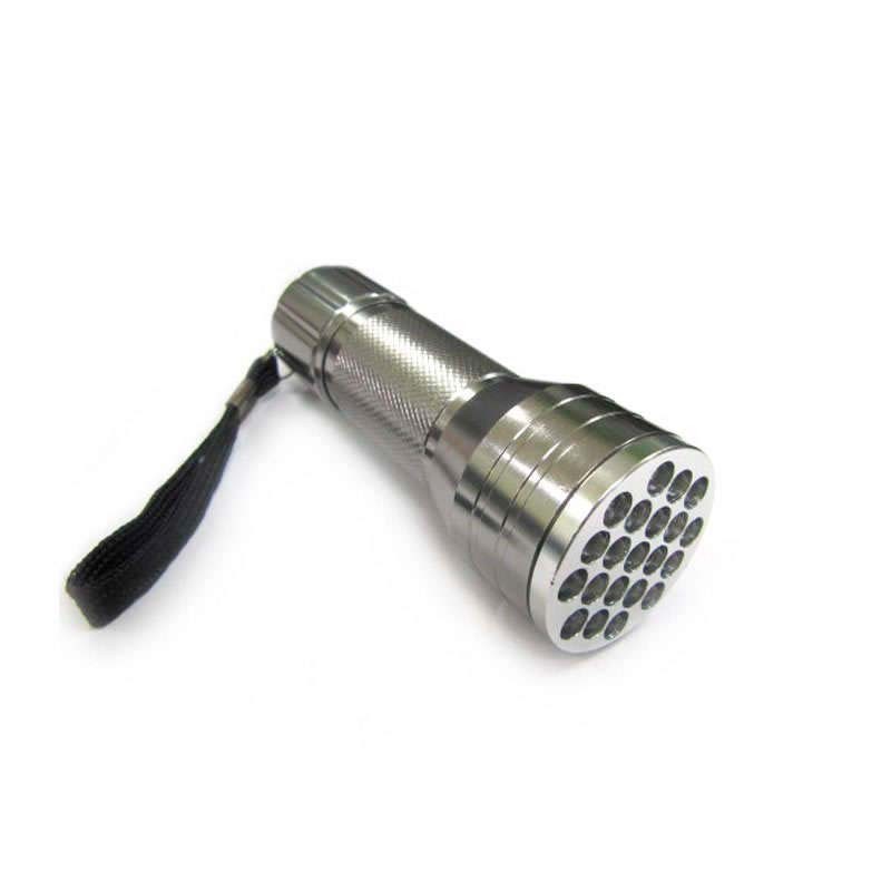 Linterna LED de aluminio de 21 led