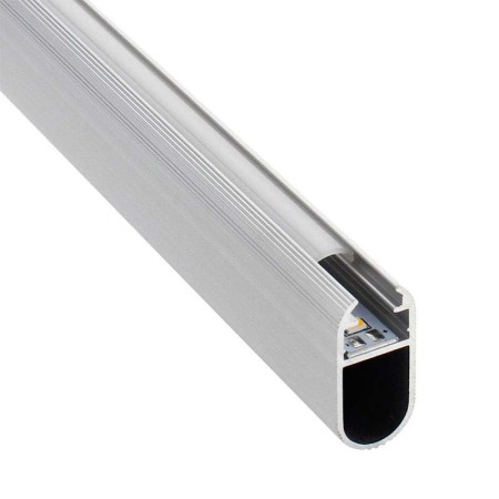Perfil aluminio LOCKER, 2 metros
