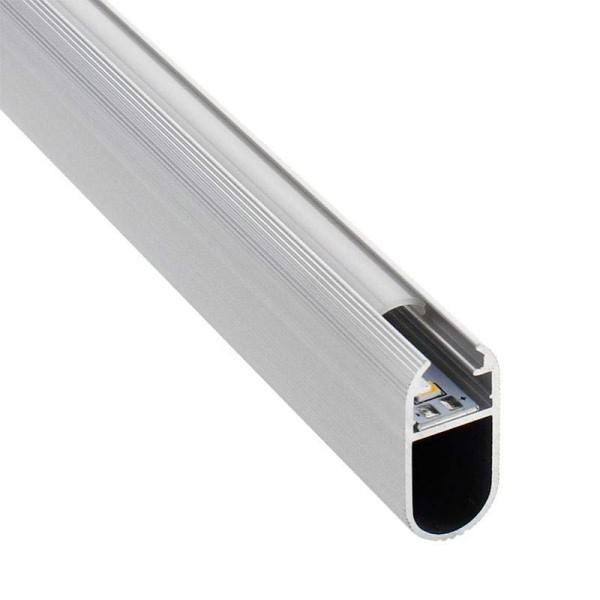 Perfil aluminio LOCKER, 2 metros