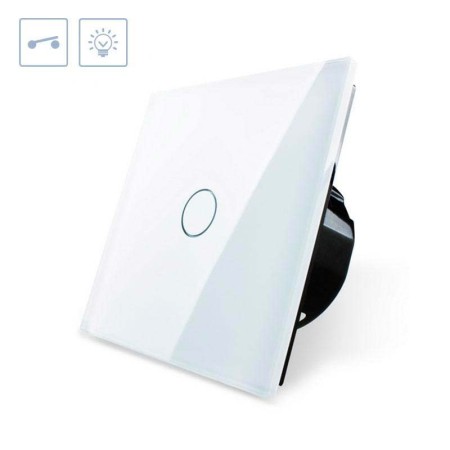 Interruptor táctil, frontal blanco LIVOLO