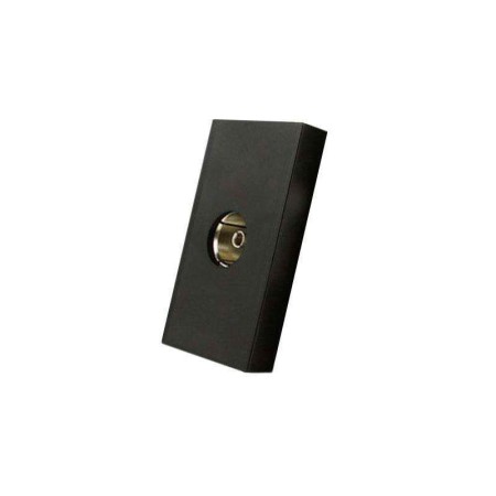 Conector TV negro para mecanismo de empotrar LIVOLO