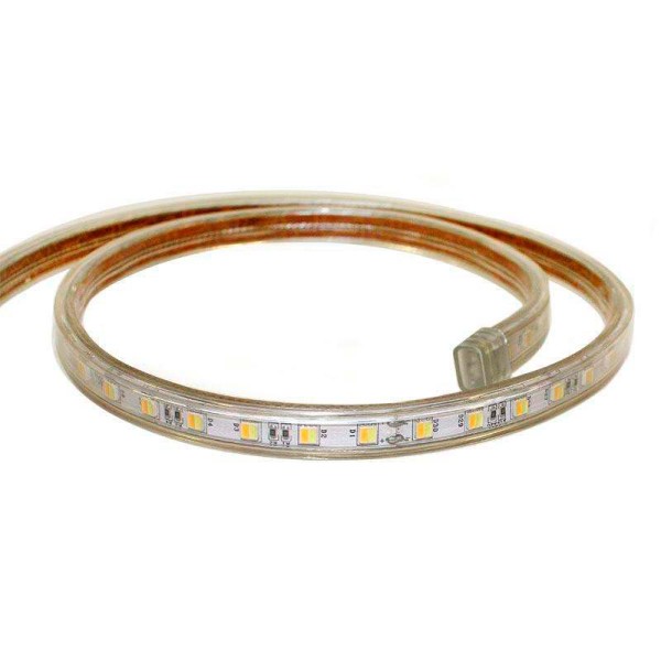 Tira LED 220V SMD5050 DUAL, 60Led/m, 12W/m, carrete 1 metro