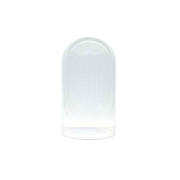 Fanal de cristal Ø12 altura 20cm