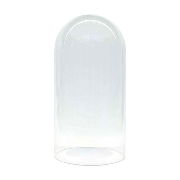 Fanal de cristal Ø15 altura 30cm