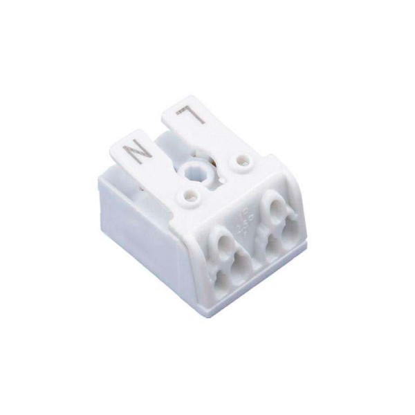 Conector rápido 863-2 para 2 cables 0.5-2.5mm2