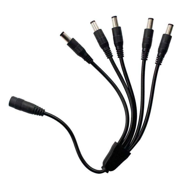 Cable conexión Jack Hembra a 5xJack Macho