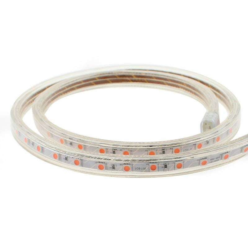 Tira LED 220V SMD5050, 60Led/m, 14,4W, 1 metro, PINK