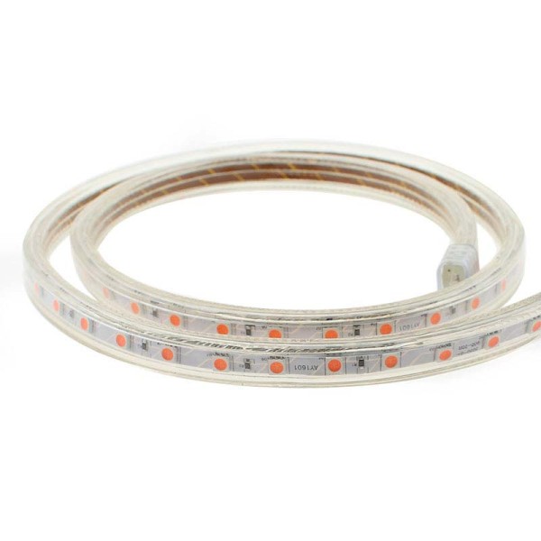 Tira LED 220V SMD5050, 60Led/m, 14,4W, 1 metro, PINK