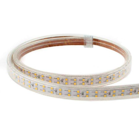 Tira LED 220V SMD2835 doble, 180Led/m, 18W/m, carrete 1 metro