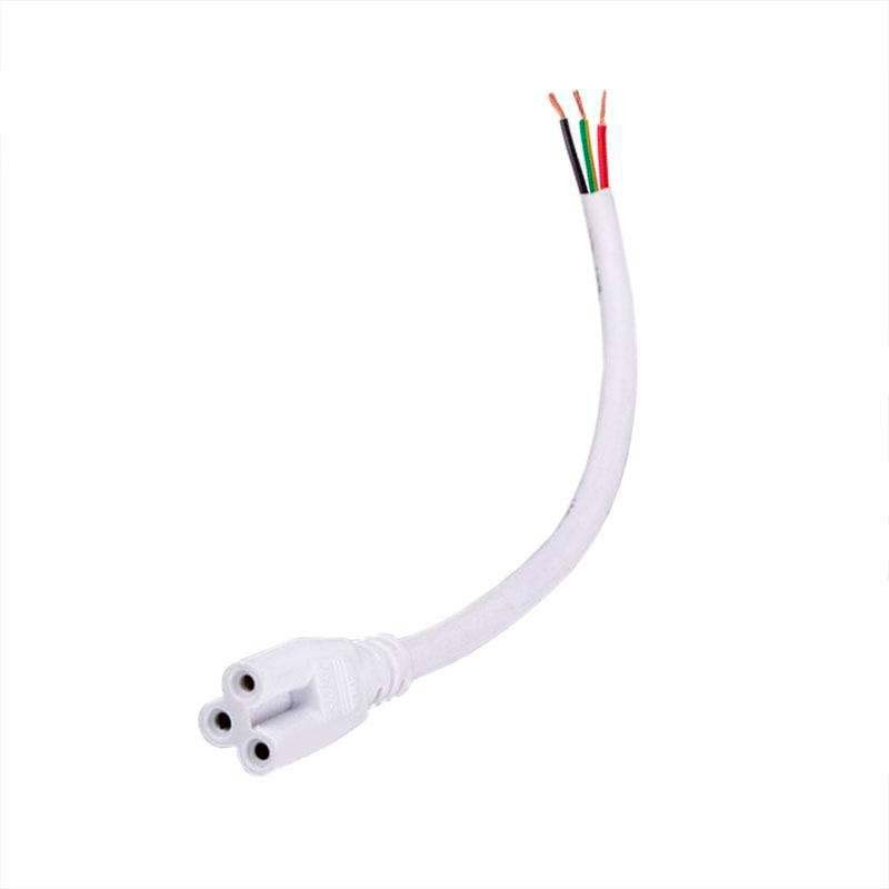 Cable con conector (x1) para tubos T5 / T8, 15cm