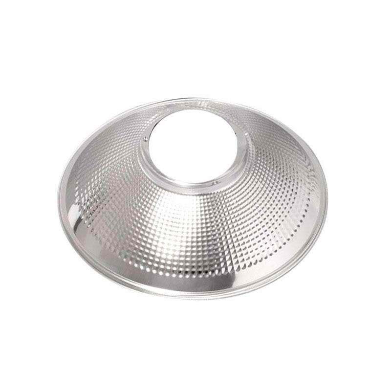 Reflector aluminio 90º para lámpara industrial, Ø142mm