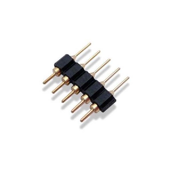 Conector Macho / Macho para tiras LED RGBW (5 Pin)
