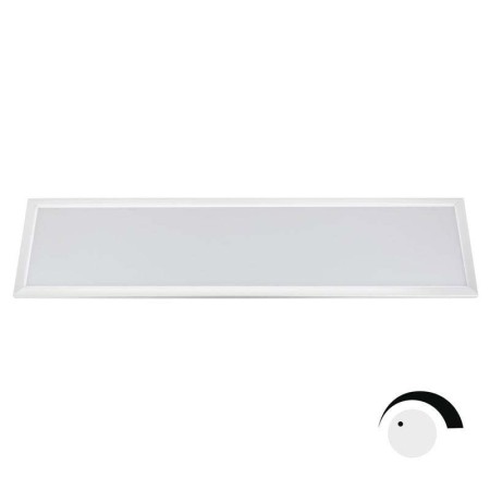 Panel LED 40W, ChipLed Samsung + LIFUD driver, 30x120cm, 0-10V regulable, blanco