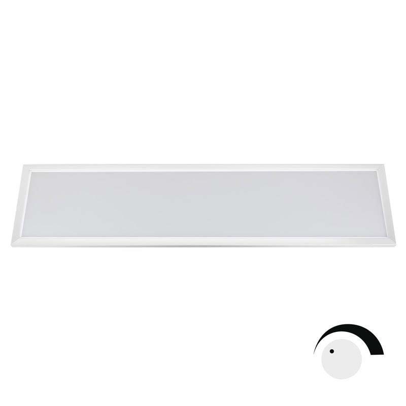 Panel LED 40W, ChipLed Samsung + LIFUD driver, 30x120cm, 0-10V regulable, blanco