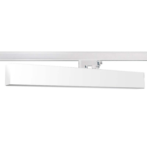 Foco carril LINEAL TRACK 600 RAIL, 25W, Tridonic, blanco