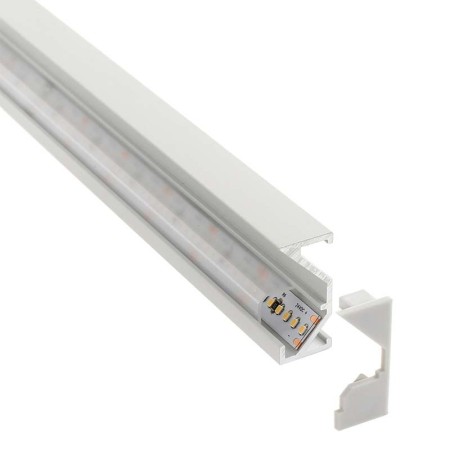Kit Perfil aluminio WARE para tiras LED, 2 metros
